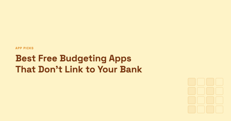 Best Free Budgeting Apps That Dont Link to Your Bank cover image